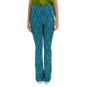 Dairesy pantalone flare in misto viscosa a fantasia ss24d0354 [f8e379ec]