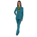 Dairesy pantalone flare in misto viscosa a fantasia ss24d0354 [9388bcfb]