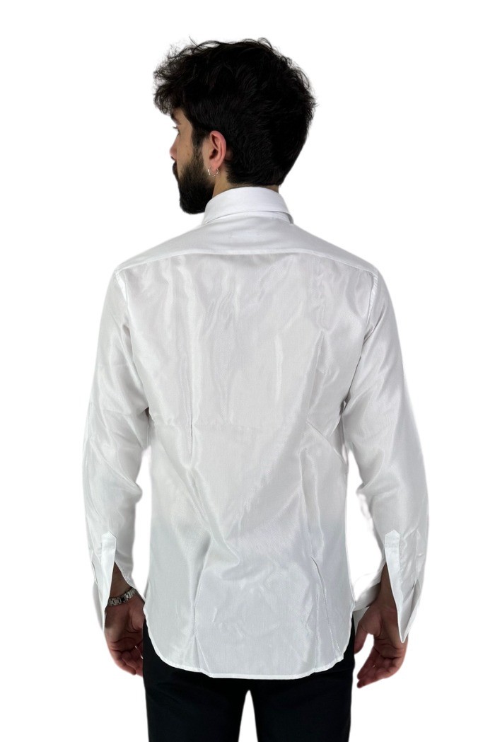 Brouback camicia diplomatica in cotone e viscosa ascdiplom [ac6bf3bd]