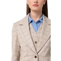 Fracomina blazer regular monopetto a quadri fs24wj2009w757n4 [cbda5255]