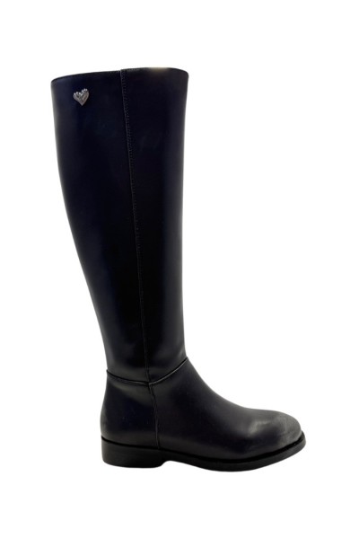 Braccialini stivale in ecopelle con zip L61 — 805219040071405_1
