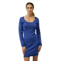 Influencer miniabito aderente scollo a u j6810 [aaeda0cd]