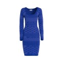 Influencer miniabito aderente scollo a u j6810 [1df061c9]