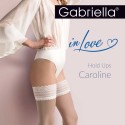 Autoreggenti sposa nudo Gabriella