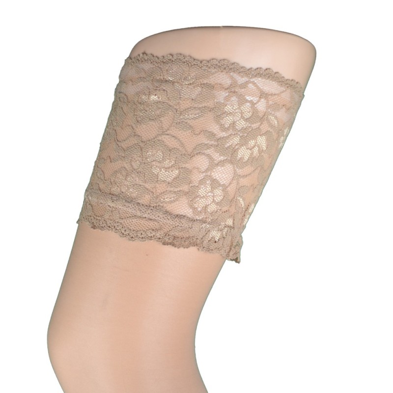 Autoreggenti nudo con banda alta Gabriella