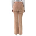 Celye pantalone a zampa in velluto fw24c0464 [65735b4c]