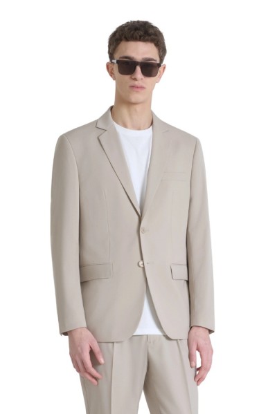 Antony Morato giacca regular in misto viscosa Cora mmjs00053-fa600140 — 805219040073274_1