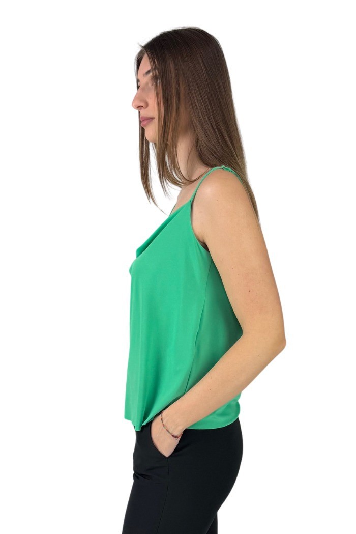 Markup top in maglina con spalline sottili mw861306 [76750b8c]