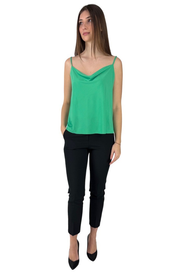 Markup top in maglina con spalline sottili mw861306 [c4388d96]