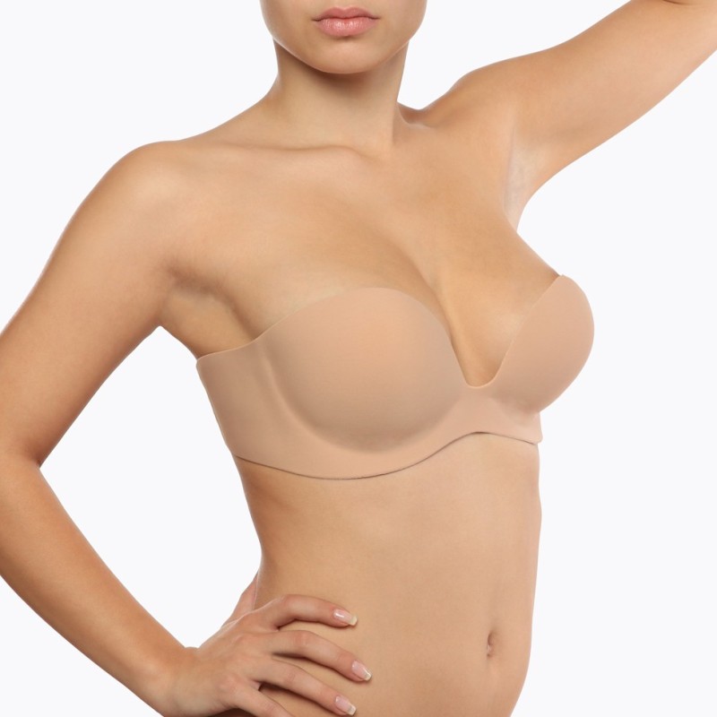 Reggiseno adesivo scollatura profonda