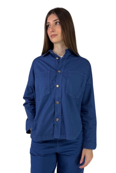 Maidoma camicia over con doppio taschino pe25f373/ma6503 — 805219040073614_1