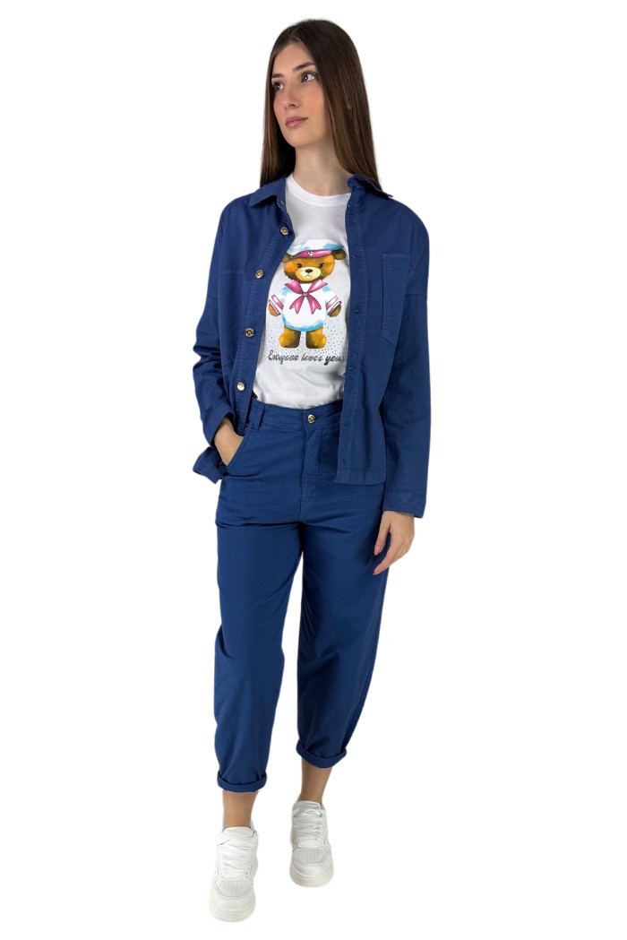 Maidoma camicia over con doppio taschino pe25f373/ma6503 [3bb23d50]