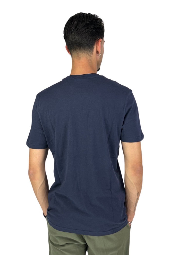 Lumberjack t-shirt in jersey con stampa box logo cm60343-074 [c92d3bd9]