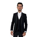 Privat Fashion abito monopetto con dettagli in raso Teneriferaso ab-212 [583fb143]