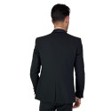 Privat Fashion abito monopetto con dettagli in raso Teneriferaso ab-212 [ef227047]