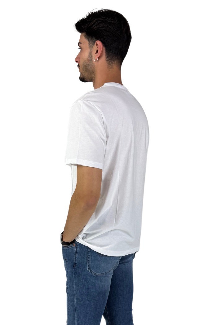 Guy t-shirt da uomo in jersey di cotone con stampa Cabrio953-jr m48850 [637cacec]