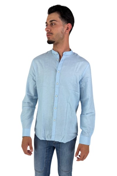 Philotinto camicia coreana in lino e cotone Lincot32 pd 25s19ca — 805219040074653_4
