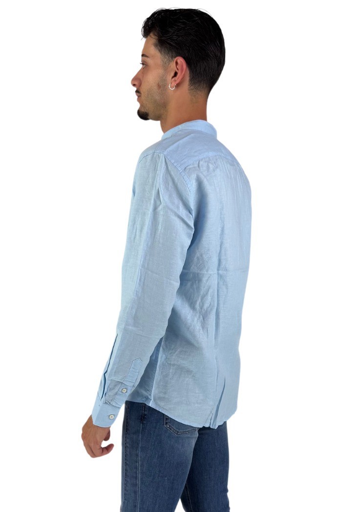 Philotinto camicia coreana in lino e cotone Lincot32 pd 25s19ca [6e198746]