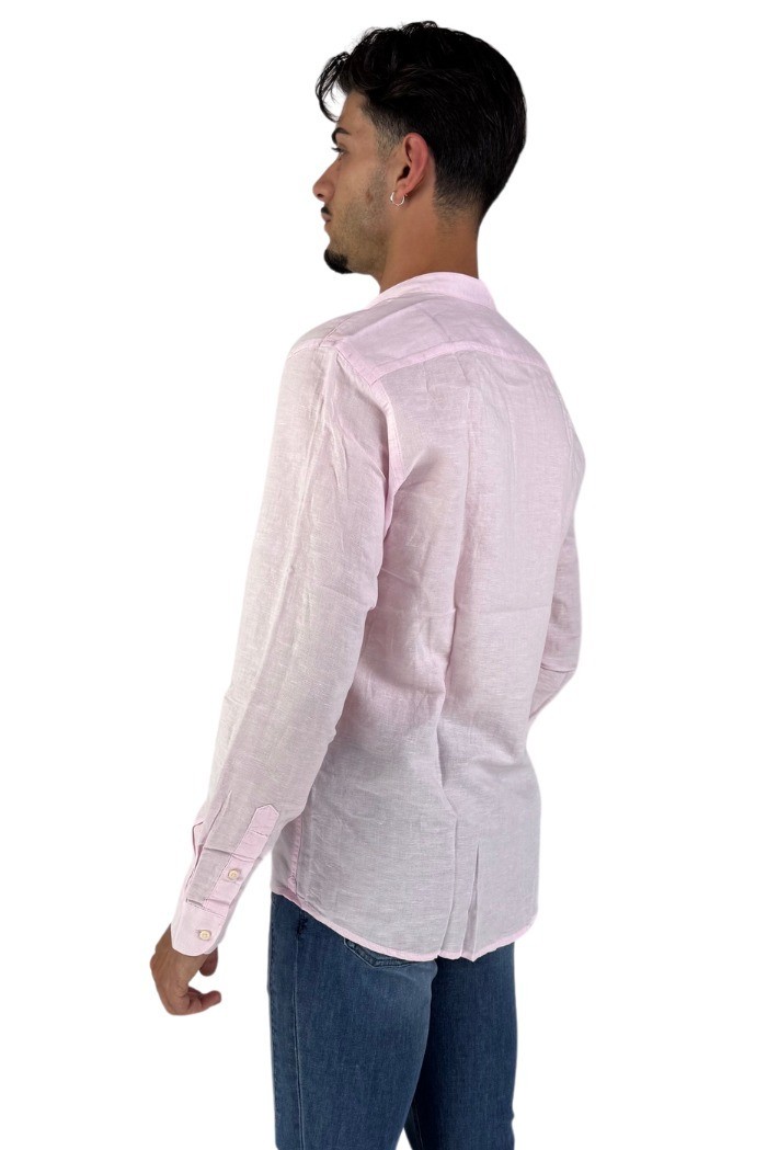 Philotinto camicia coreana in lino e cotone Lincot32 pd 25s19ca [ab235304]