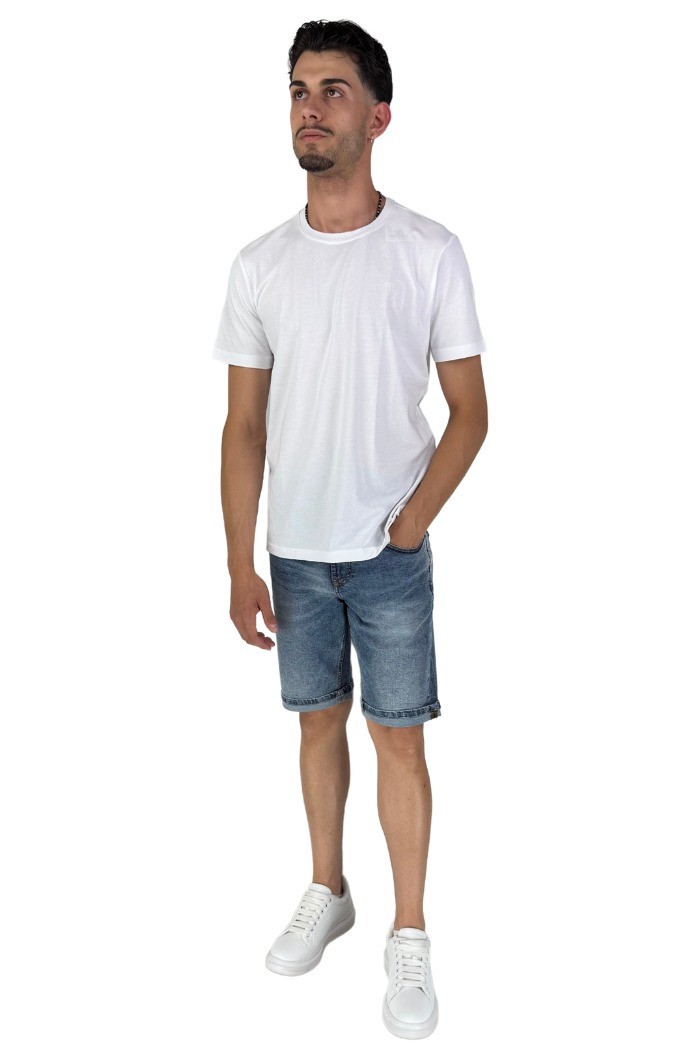 Guy bermuda da uomo in denim di cotone West-8930s m48640 [867c8e73]
