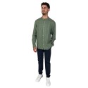 Roy Roger's camicia in lino coreana a tinta unita rvu051p4220569 [a2bf9a19]