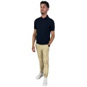 Squad2 pantalone chino in cotone microlavorato Cuba 225018 [59c087e4]