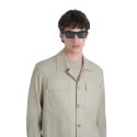 Antony Morato camicia regular in misto lino Melbourne mmsl00756-fa800126 [7a8de537]