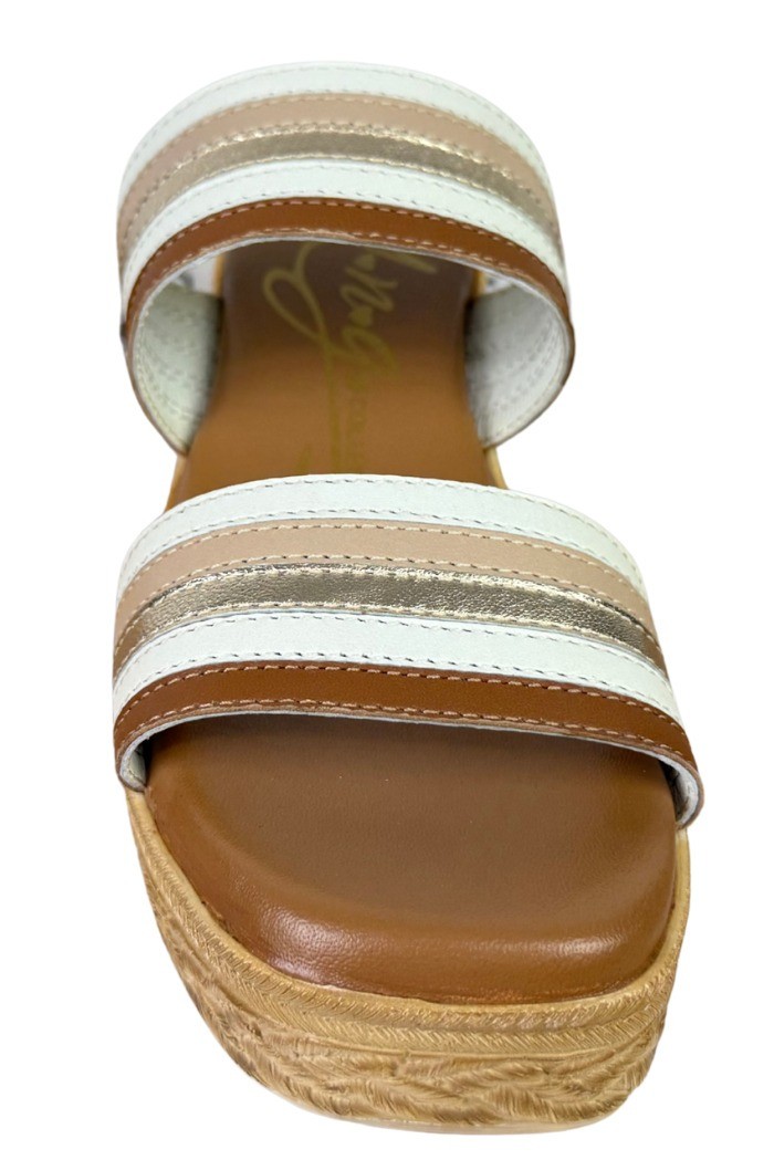 MNG Collection sandalo da donna in pelle con doppia fascia 6233 [560cc8a6]