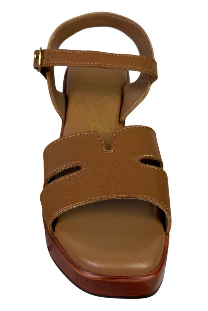 MNG Collection sandalo da donna in pelle con tacco alto 9356 [55bd2802]
