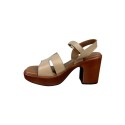 MNG Collection sandalo da donna in pelle con tacco alto 9356 [5aee9b5f]