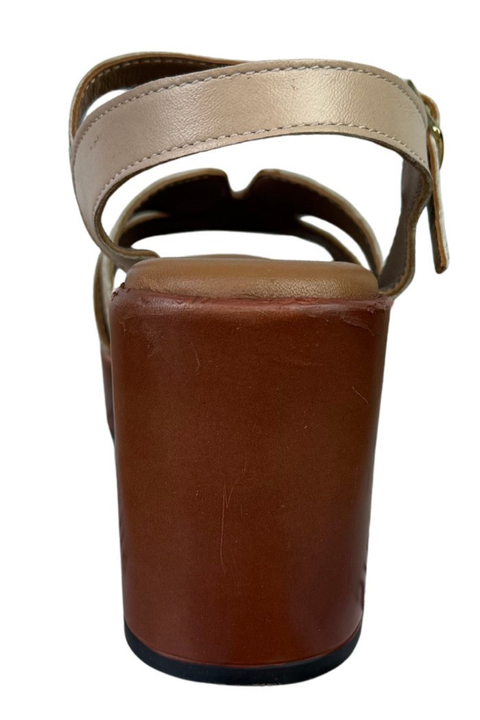 MNG Collection sandalo da donna in pelle con tacco alto 9356 [e8a31d45]