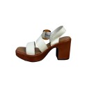MNG Collection sandalo allacciato in pelle con tacco alto 9354 [8933d1e3]