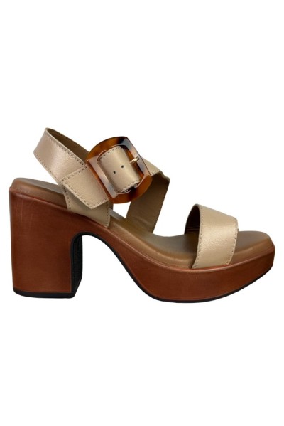 MNG Collection sandalo allacciato in pelle con tacco alto 9354 — 805219040074912_3