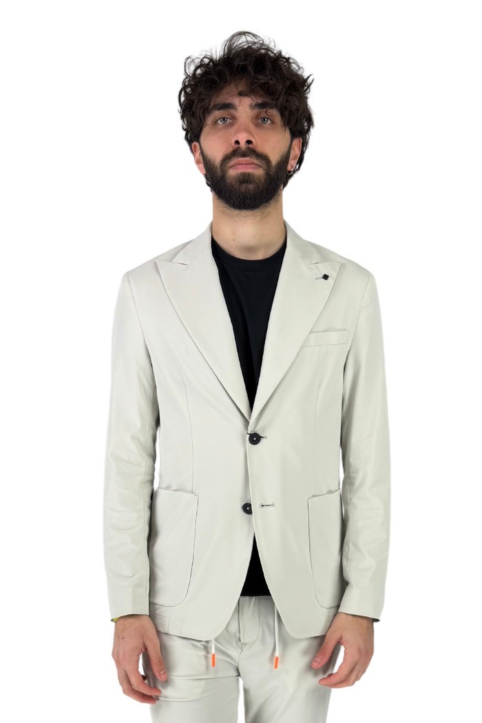 Markup blazer monopetto in tessuto tecnico mk896156 [9e8d0d83]