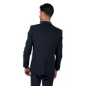 Privat Fashion abito monopetto con dettagli in raso Teneriferaso ab-212 [5f3e72cd]