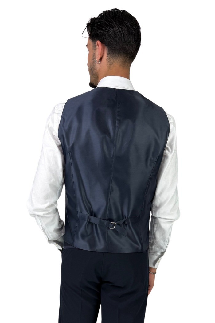 Privat Fashion abito monopetto con dettagli in raso Teneriferaso ab-212 [ed73f4d7]