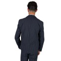 Markup giacca monopetto gessata da uomo mk896115 [aafca2cd]