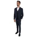 Markup giacca monopetto gessata da uomo mk896115 [aface5d3]