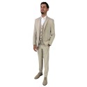 Privat Fashion abito da uomo in misto viscosa con gilet Tenerife-ab7211 [f5c4100f]