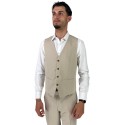 Privat Fashion abito da uomo in misto viscosa con gilet Tenerife-ab7211 [9eafd518]