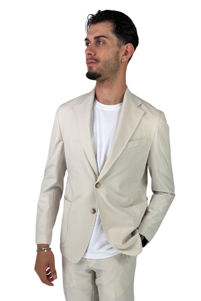Privat Fashion abito monopetto in misto viscosa Haiti-abs805 [30214a6b]