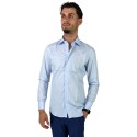 Filippo Gelsi camicia da uomo in cotone a microfantasia 1193F1 [a2f96101]