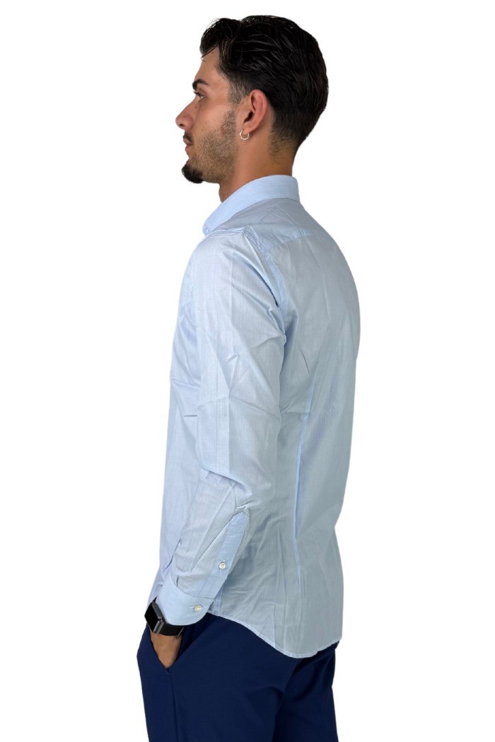 Filippo Gelsi camicia da uomo in cotone a microfantasia 1193F1 [7bdf220c]