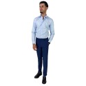 Filippo Gelsi camicia da uomo in cotone a microfantasia 1193F1 [c992a416]