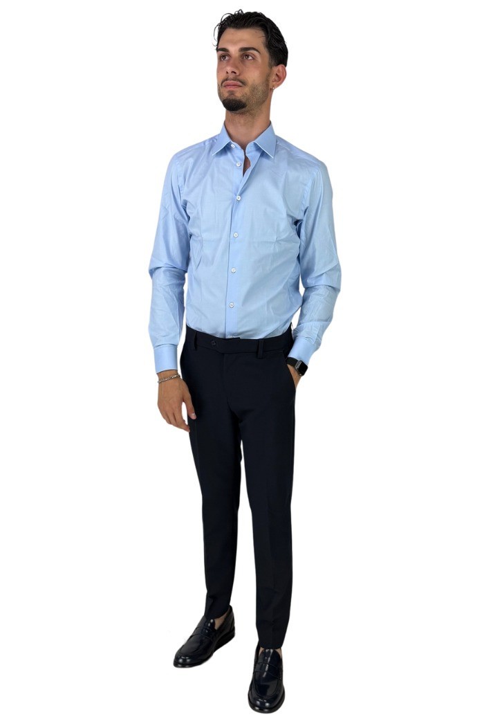 Filippo Gelsi camicia da uomo in cotone stretch 2003f6 [51aa2c61]