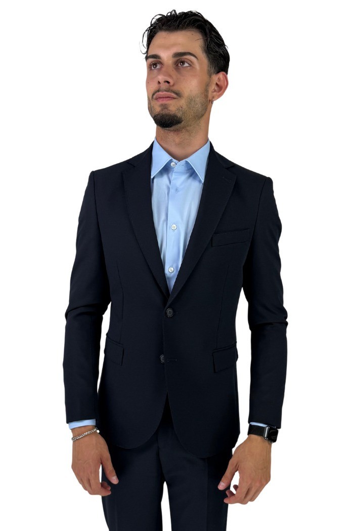 Privat Fashion abito monopetto da uomo in poliviscosa Tenerife ab-7200 [9040bee3]
