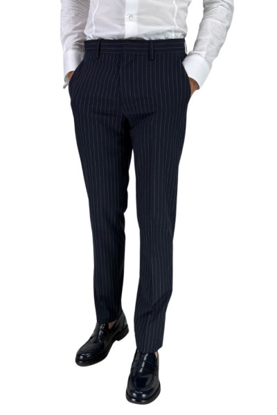 Markup pantalone gessato in poliviscosa mk895150 [d4e8d09e]