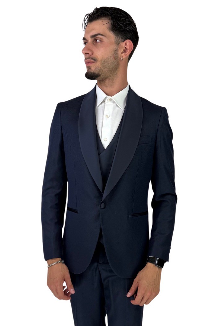 Privat Fashion abito da uomo in misto viscosa con gilet Santoriniraso Ab232/3p [df041d73]