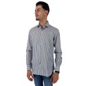 Paul Matthew camicia rigata in cotone cf11-1715 [c763eb09]