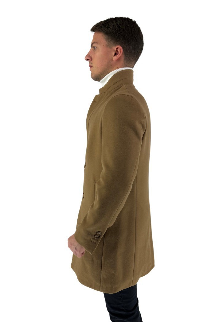 Privat Fashion cappotto monopetto in poliviscosa Morf-mcp738 [6066c1f6]